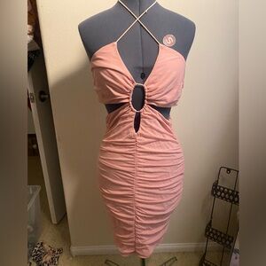 Cut Out Body Con Dress
